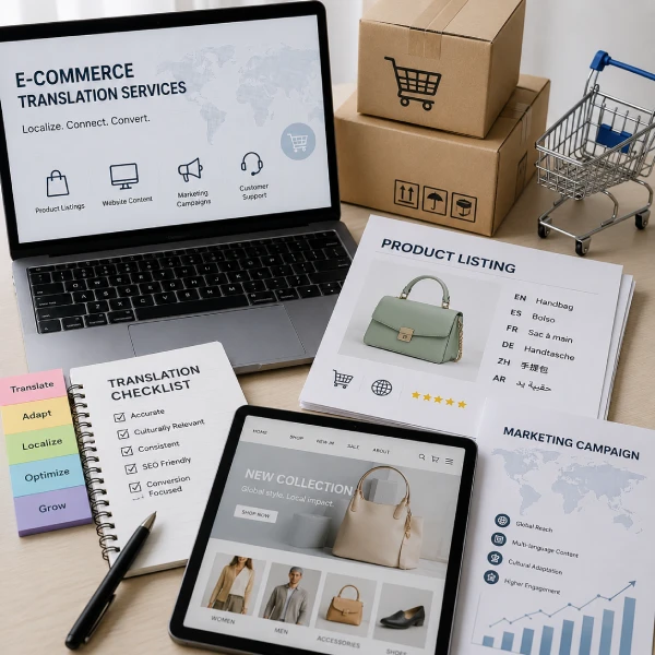 E-commerce and retail document translation