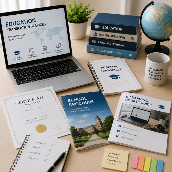 Education and academic document translation