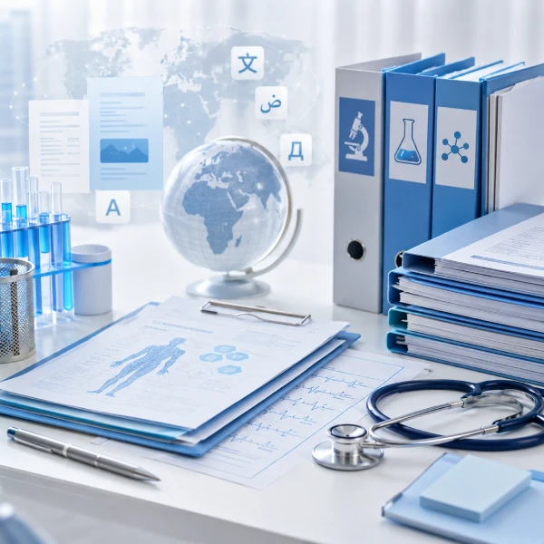 Medical and healthcare document translation